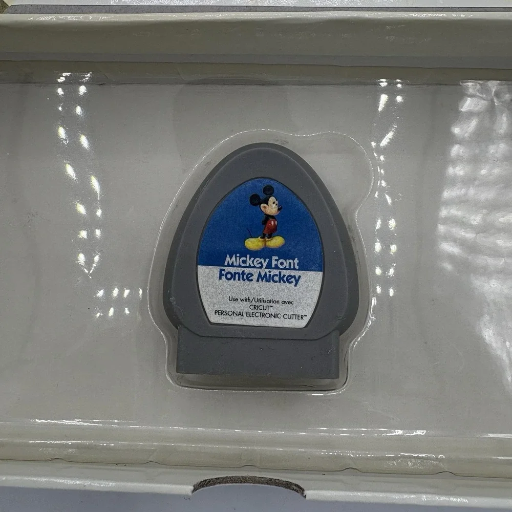 Provo Craft Cricut Cartridge Disney‎ Mickey Font 29-0381